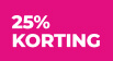 Kumho 25% korting
