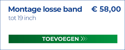 Montage losse band tot 19 inch